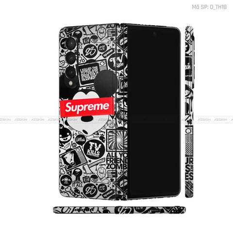 Dán Skin Galaxy Z Fold3 Hình Supreme | D_TH18