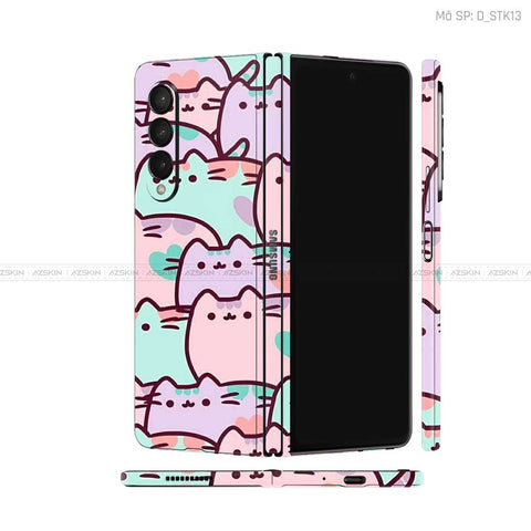 Dán Skin Galaxy Z Fold4 Hình Sticker | D_STK13