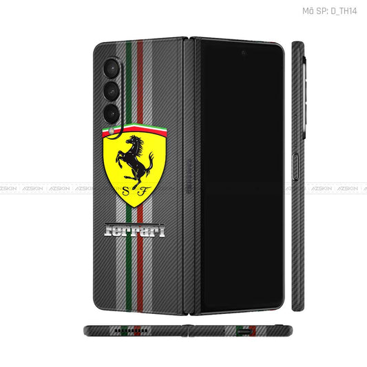 Dán Skin Galaxy Z Fold4 Hình Ferrari | D_TH14
