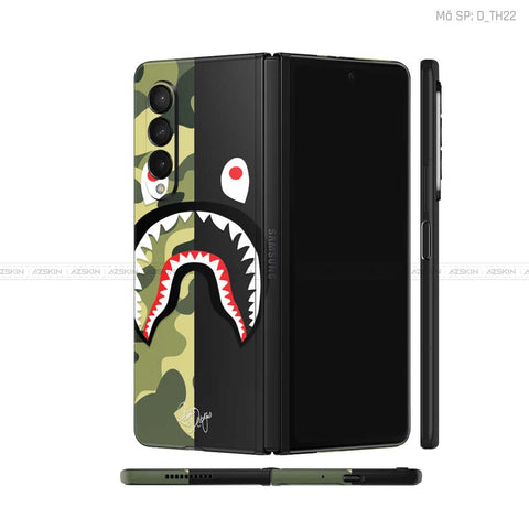 Dán Skin Galaxy Z Fold3 Hình Bape | D_TH22