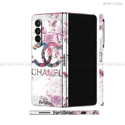 Dán Skin Galaxy Z Fold3 Hình Channel | D_TH20