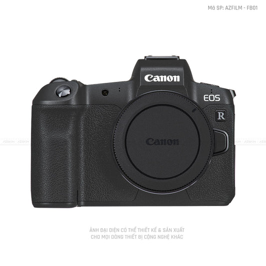 Dán Skin Máy Ảnh Canon Vân Fabic Đen | AZFILM - FB01