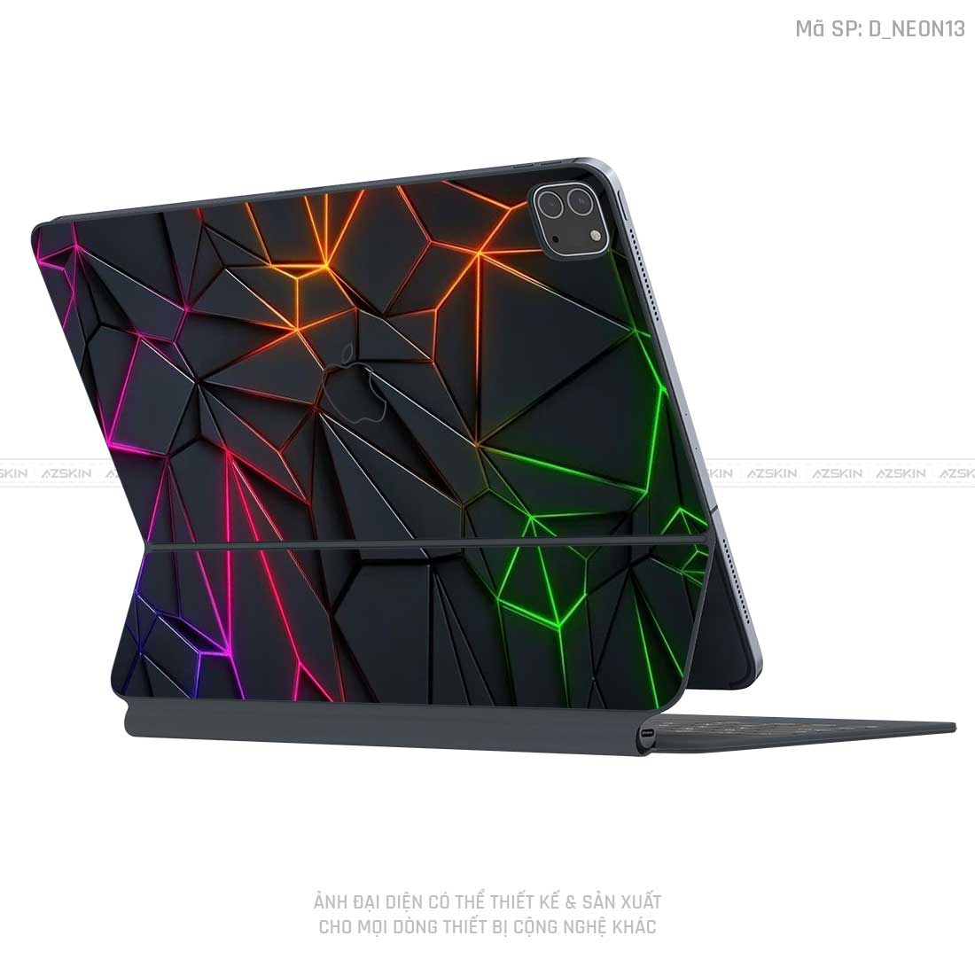 Dán Skin Magic Keyboard Hình Neon | D_NEON13