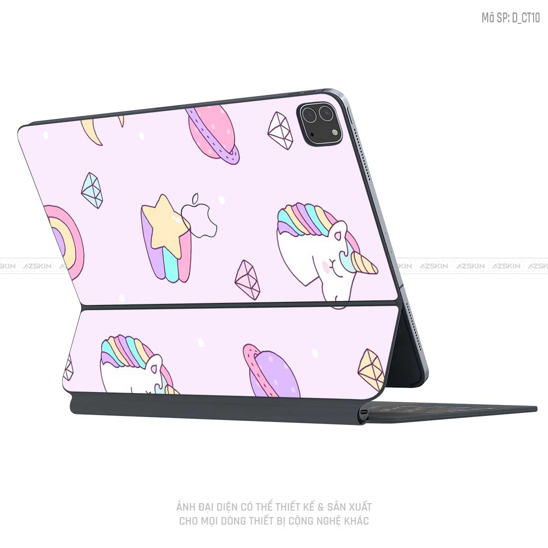 Dán Skin Magic Keyboard Hình Dễ Thương | D_CT10