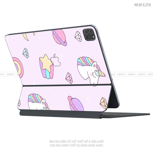 Dán Skin Magic Keyboard Hình Dễ Thương | D_CT10