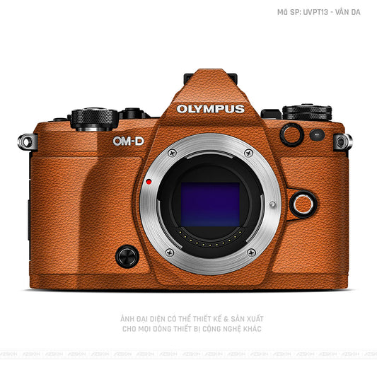 Dán Skin Máy Ảnh Olympus Vân Da Cam | UVPT13