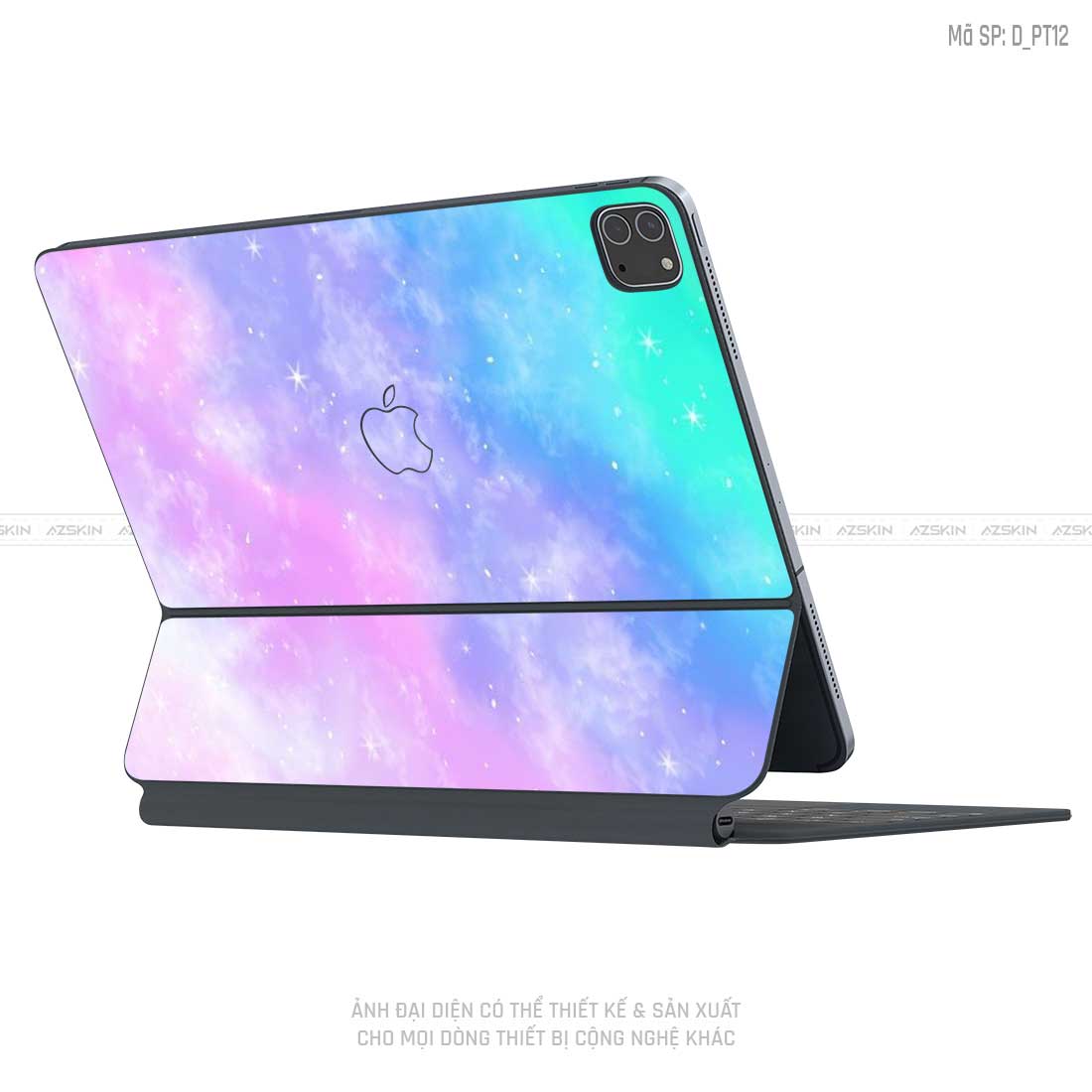 Dán Skin Magic Keyboard Hình Pastel | D_PT12