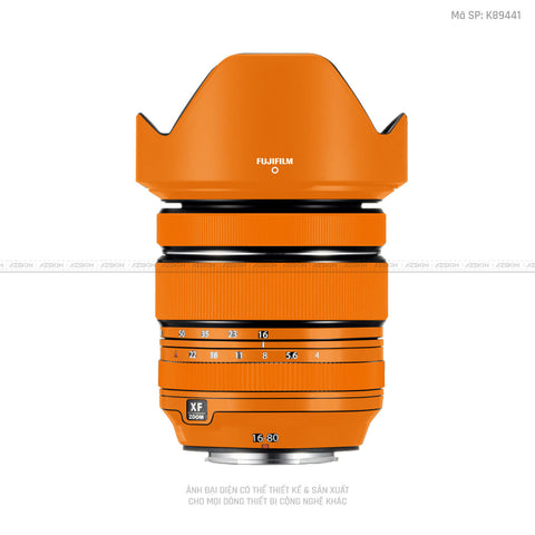Dán Skin Ống Kính Fujifilm Đổi Màu Cam | K89441