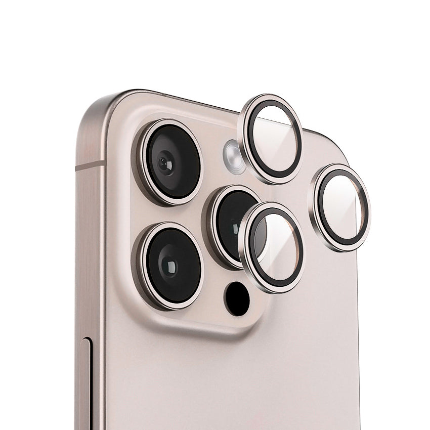 Bảo vệ mắt camera iPhone màu vàng hồng