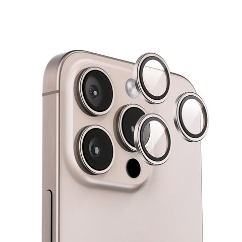 Bảo vệ mắt camera iPhone màu vàng hồng