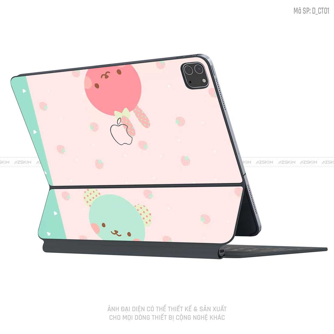 Dán Skin Magic Keyboard Hình Dễ Thương | D_CT01