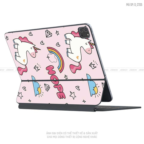 Dán Skin Magic Keyboard Hình Dễ Thương | D_CT05