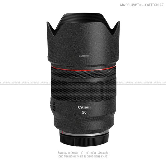 Dán Skin Ống Kính Canon Vân Nổi Pattern AZ | UVPT06