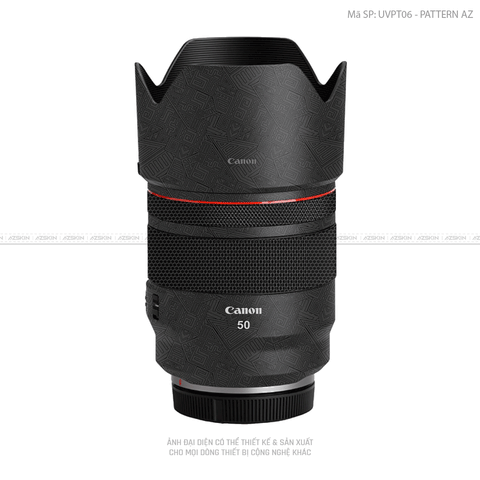 Dán Skin Ống Kính Canon Vân Nổi Pattern AZ | UVPT06