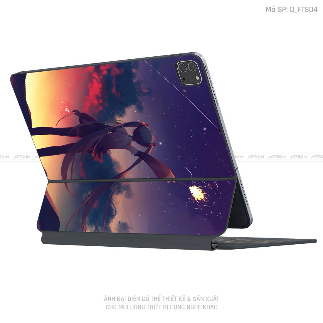 Dán Skin Magic Keyboard Hình Fantasy | D_FTS04