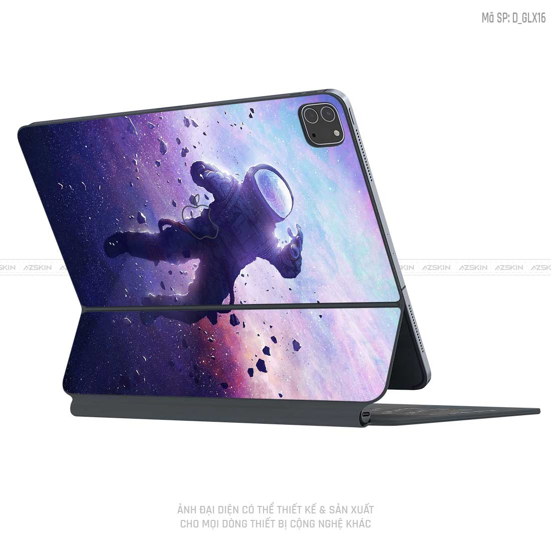 Dán Skin Magic Keyboard Hình Galaxy - Space | D_GLX16
