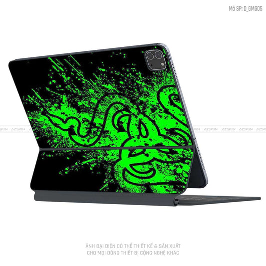Dán Skin Magic Keyboard Hình Gaming Gear | D_GMG05