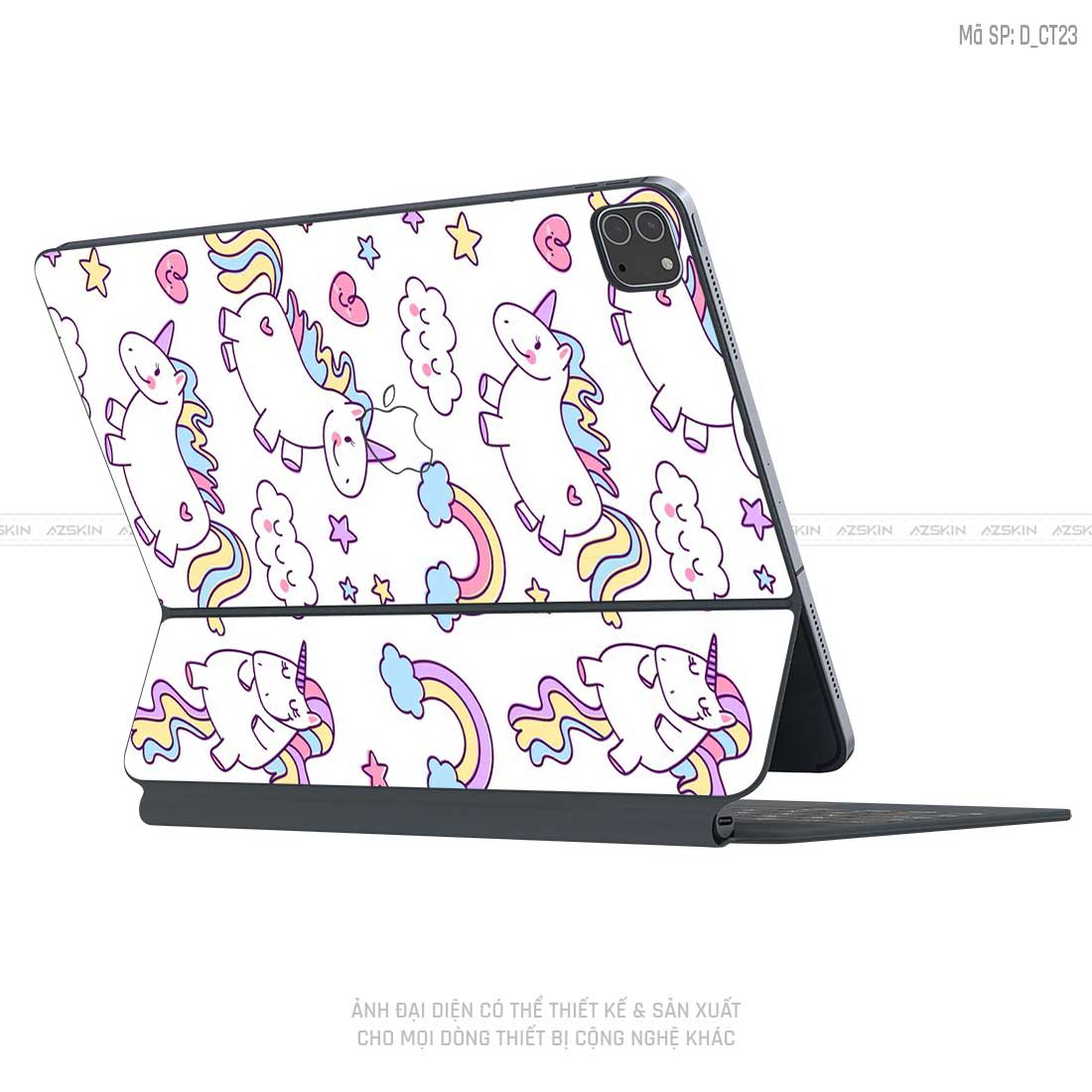 Dán Skin Magic Keyboard Hình Dễ Thương | D_CT23