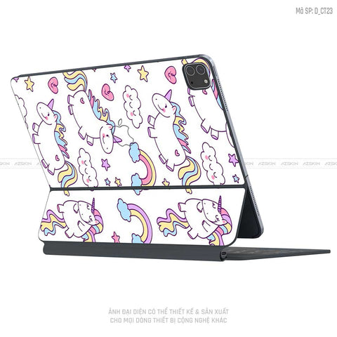 Dán Skin Magic Keyboard Hình Dễ Thương | D_CT23