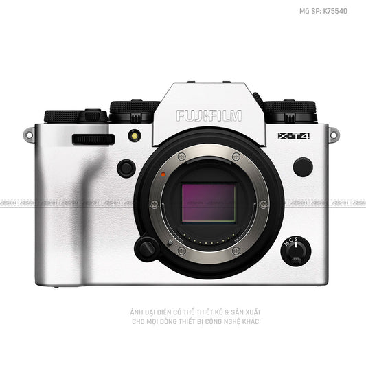 Dán Skin Máy Ảnh Fujifilm Đổi Màu Trắng | K75540