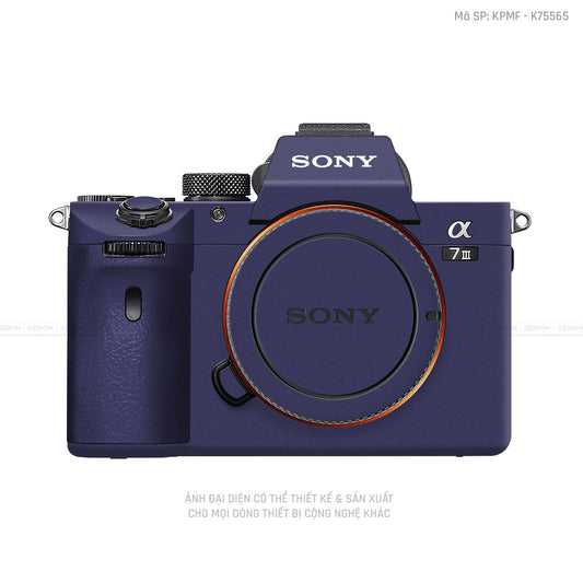 Dán Skin Máy Ảnh Sony Màu Tím | K75565