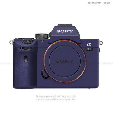 Dán Skin Máy Ảnh Sony Màu Tím | K75565