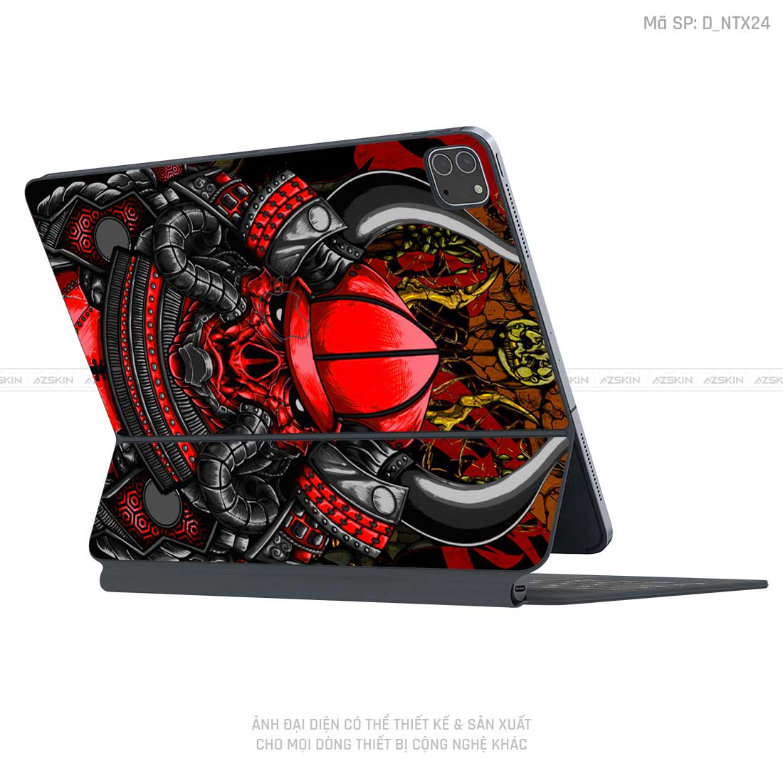 Dán Skin Magic Keyboard Hình Tattoo | D_NTX24