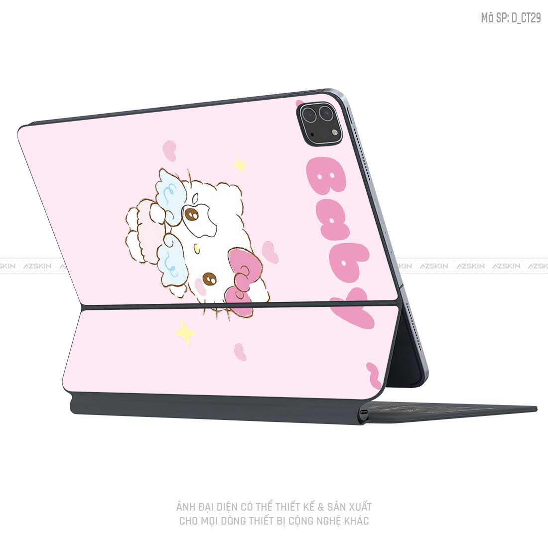 Dán Skin Magic Keyboard Hình Dễ Thương | D_CT29
