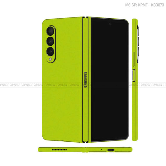 Dán Skin Galaxy Z Fold3 Đổi Màu Xanh Nõn | KPMF - K89073