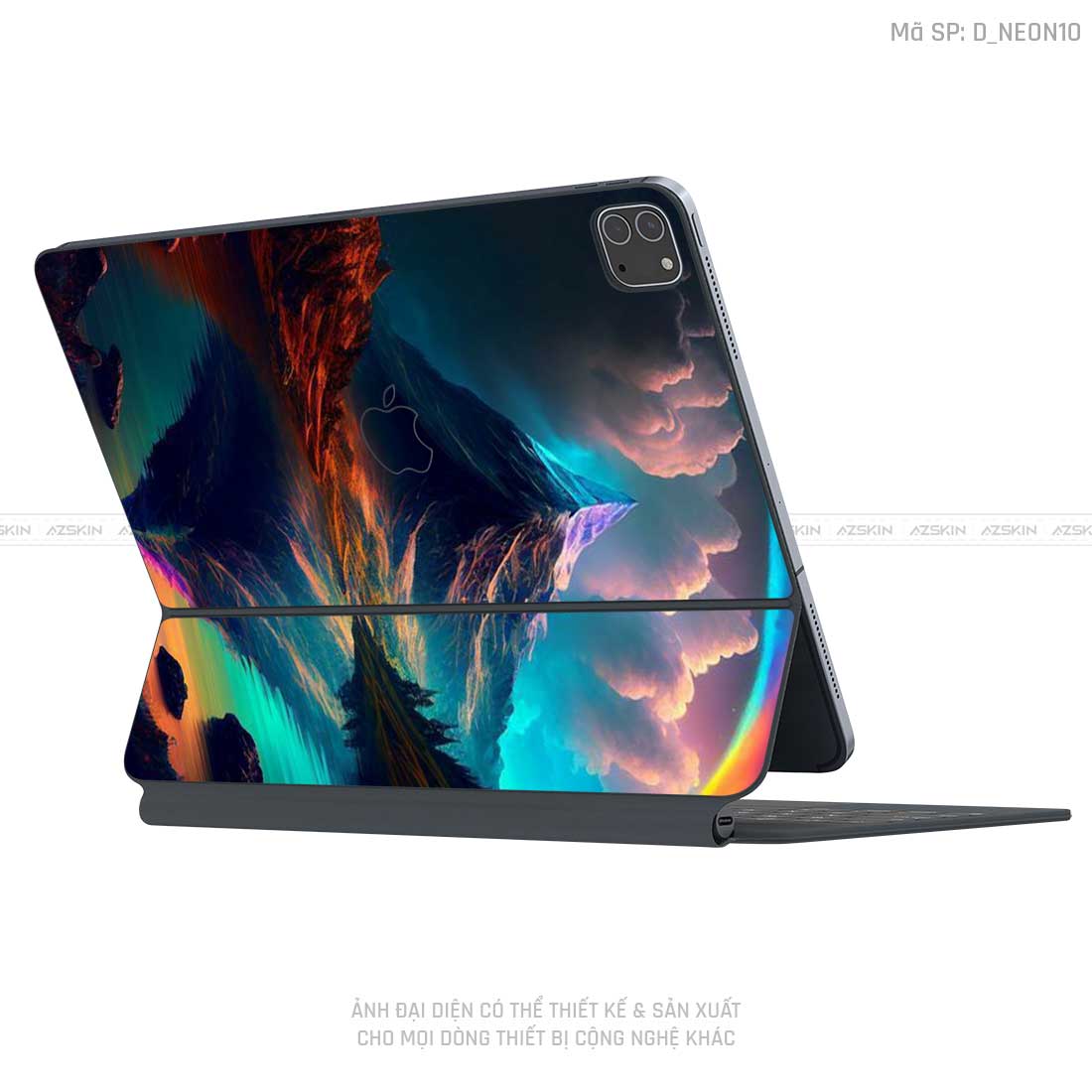 Dán Skin Magic Keyboard Hình Neon | D_NEON10