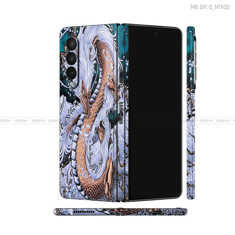 Dán Skin Galaxy Z Fold 6 Hình Tattoo | D_NTX22