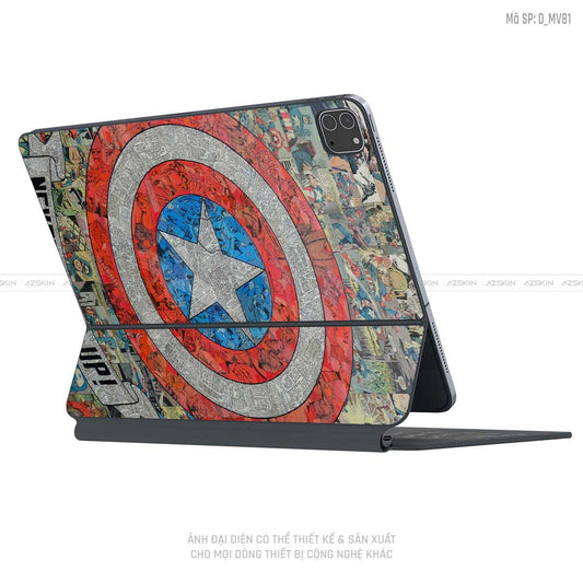 Dán Skin Magic Keyboard Hình Marvel | D_MV81