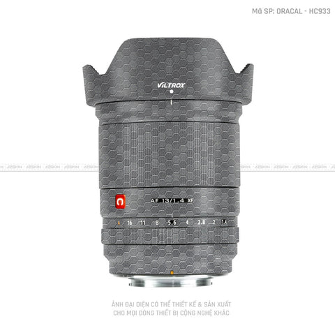 Dán Skin Ống Kính Viltrox Vân Tổ Ong Xám | HC070