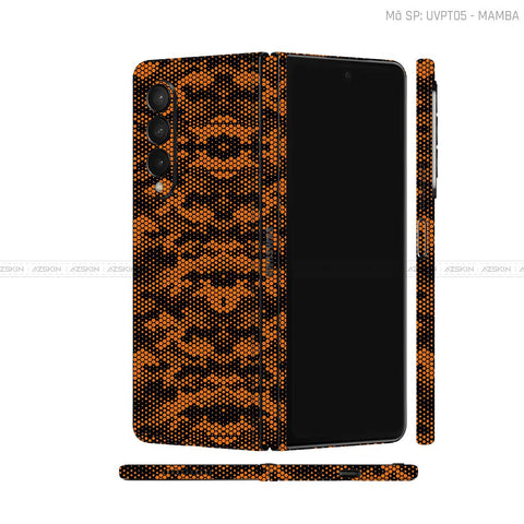 Dán Skin Galaxy Z Fold3 Vân Mamba Cam | UVPT05