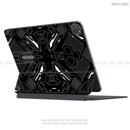 Dán Skin Magic Keyboard Hình Công Nghệ | D_CONE10