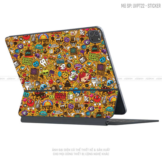 Dán Skin Magic Keyboard Vân Sticker 05 | UVPT22