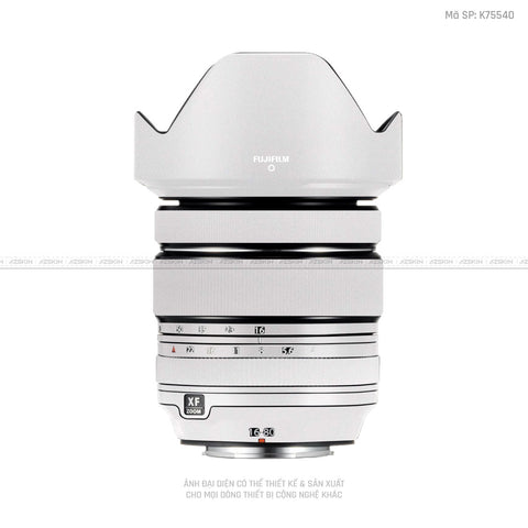 Dán Skin Ống Kính Fujifilm Đổi Màu Trắng | K75540