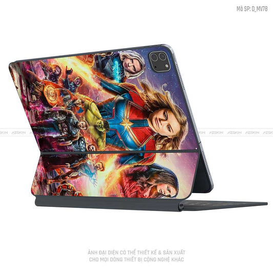 Dán Skin Magic Keyboard Hình Marvel | D_MV78