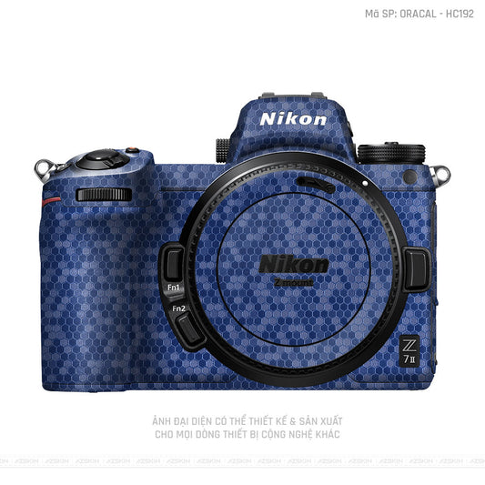 Dán Skin Máy Ảnh Nikon Vân Tổ Ong Xanh | ORACAL - HC192