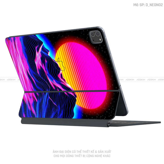 Dán Skin Magic Keyboard Hình Neon | D_NEON02