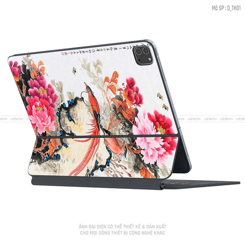 Dán Skin Magic Keyboard Hình Thư Pháp | D_TH01