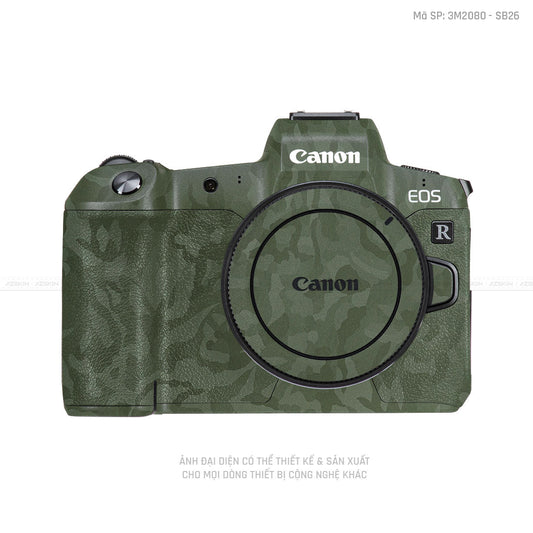 Dán Skin Camo Green Máy Ảnh Canon DSLR | 3M2080 - SB26