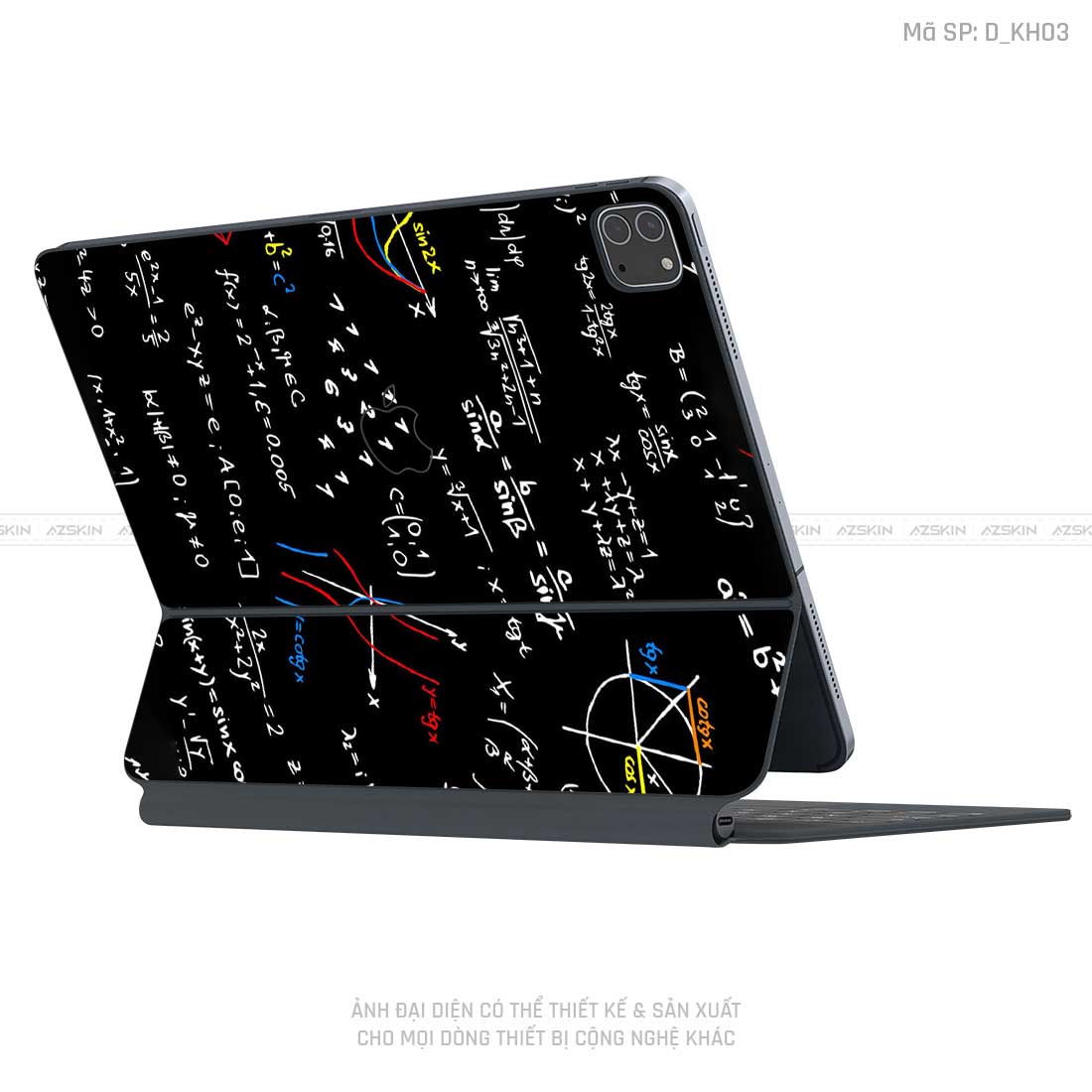 Dán Skin Magic Keyboard Hình Khoa Học | D_KH03