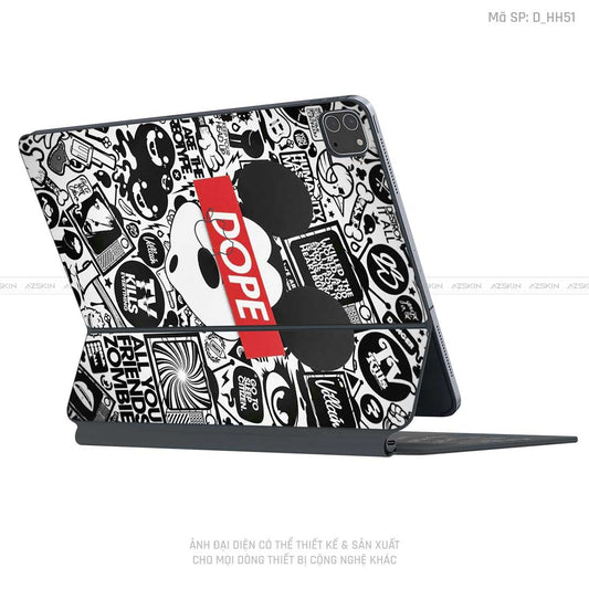 Dán Skin Magic Keyboard Hình Hoạt Hình | D_HH51