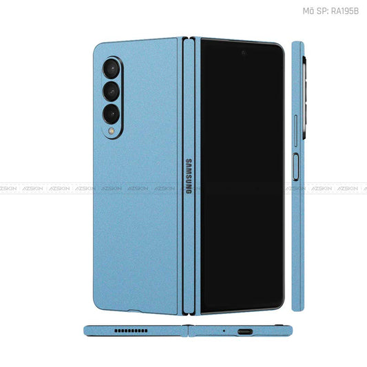Dán Skin Galaxy Z Fold3 Đổi Màu Xanh Sierra Blue | RA195B