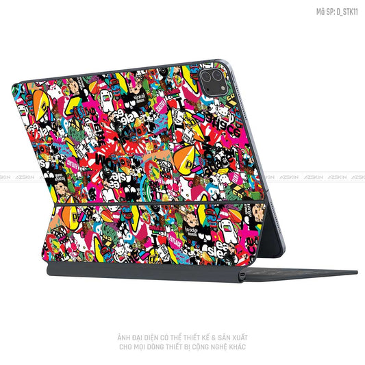 Dán Skin Magic Keyboard Hình Sticker | D_STK11