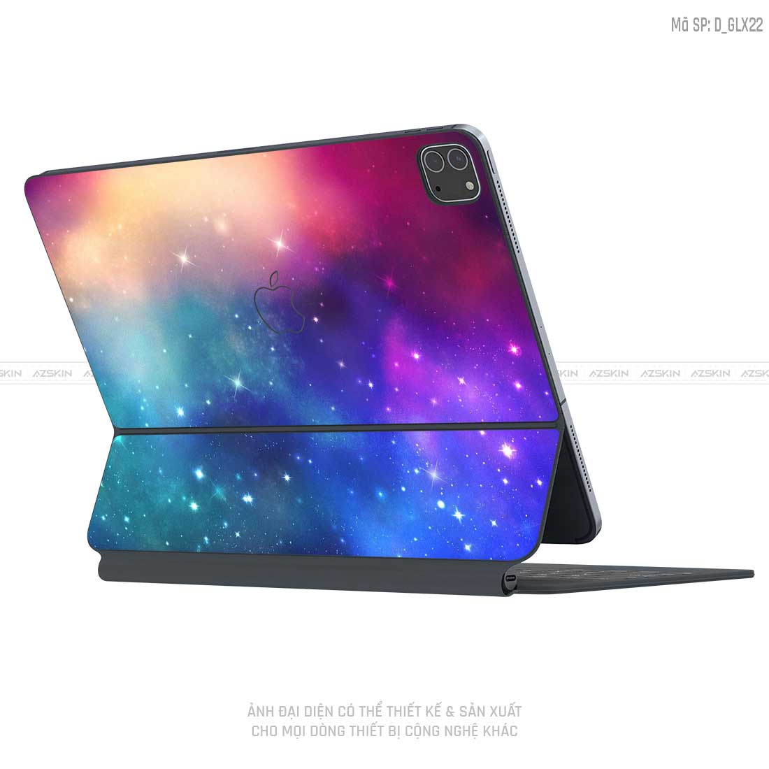 Dán Skin Magic Keyboard Hình Galaxy - Space | D_GLX22