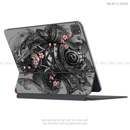 Dán Skin Magic Keyboard Hình Tattoo | D_NTX32