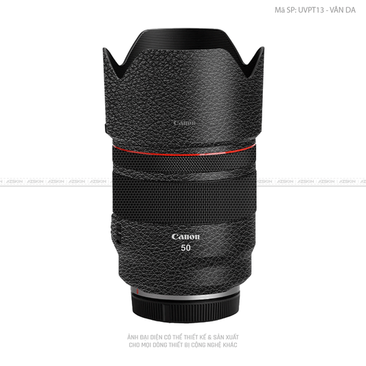 Dán Skin Ống Kính Canon Vân Da Đen | UVPT13