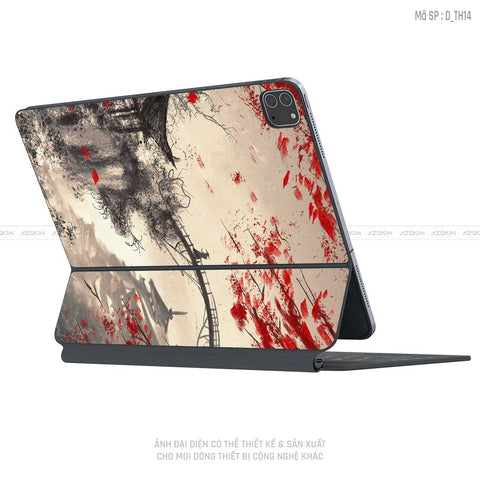 Dán Skin Magic Keyboard Hình Thư Pháp | D_TH14